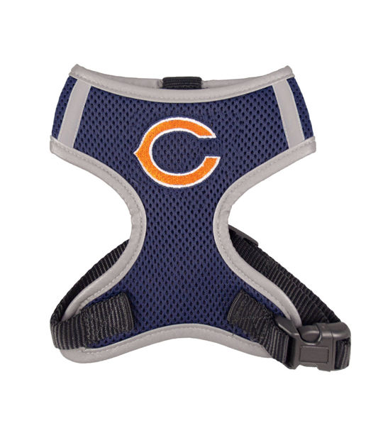 Picture of Chicago Bears Dog Harness Vest.