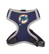 Picture of Miami Dolphins Dog Harness Vest.