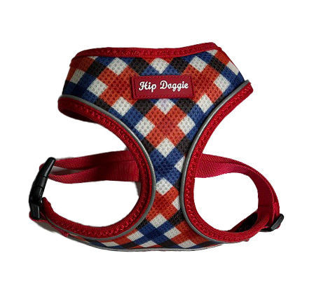 Picture of Ultra Comfort Harness - Red/Navy Check