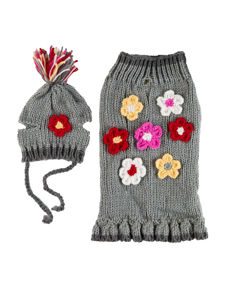 Picture of Flower Sweater w/Hat