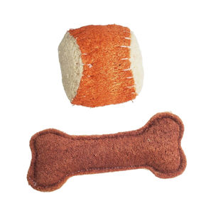 Picture of Organic Vegetable Dental Toy - Playtime Combo Loofah