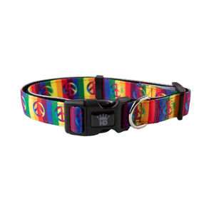 Picture of Adjustable Collar - Rainbow Peace