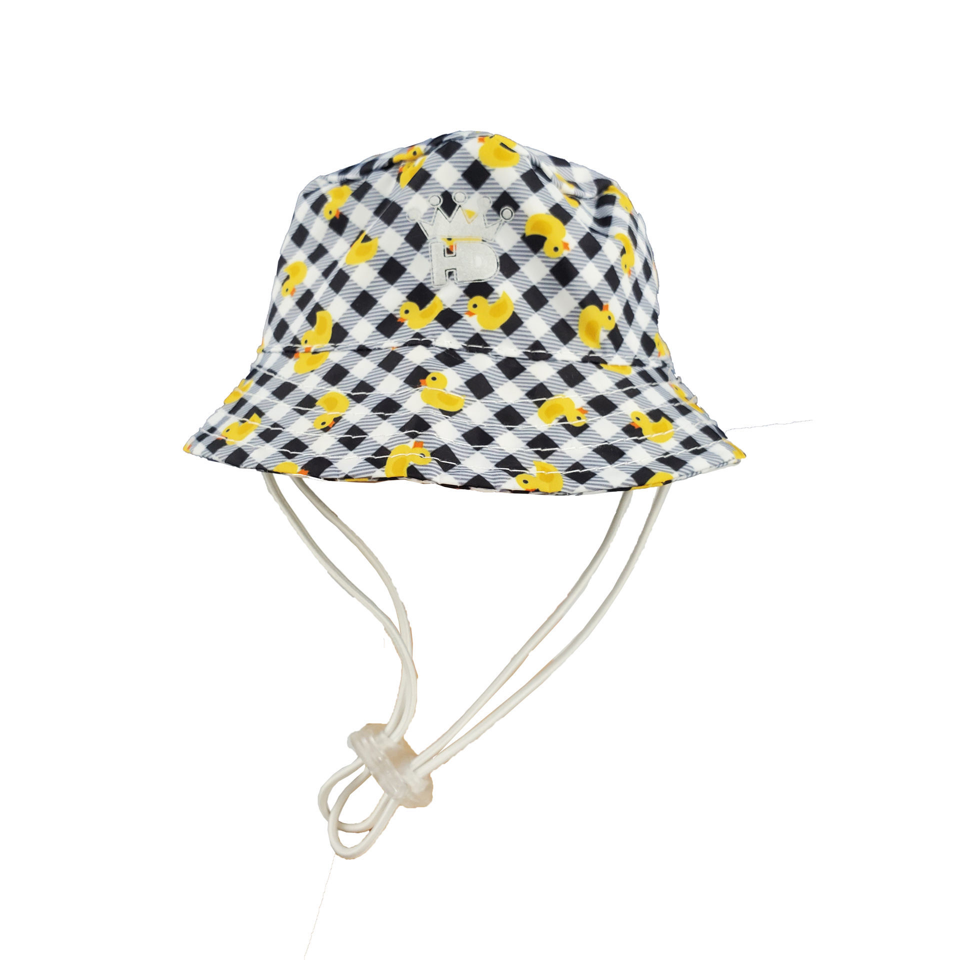 Picture of HD Rain Hat - Ducks/Plaid