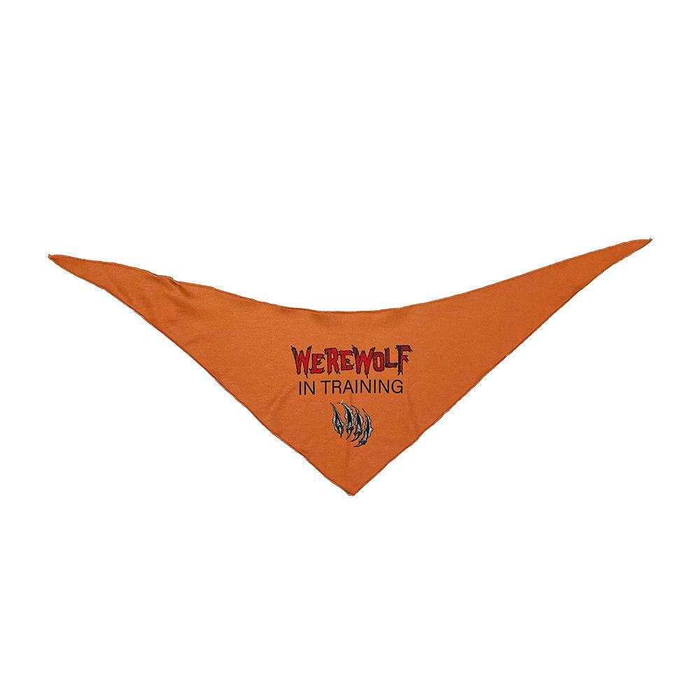 Picture of One Sided Bandana –Werewolf in Training-Tied Bandana