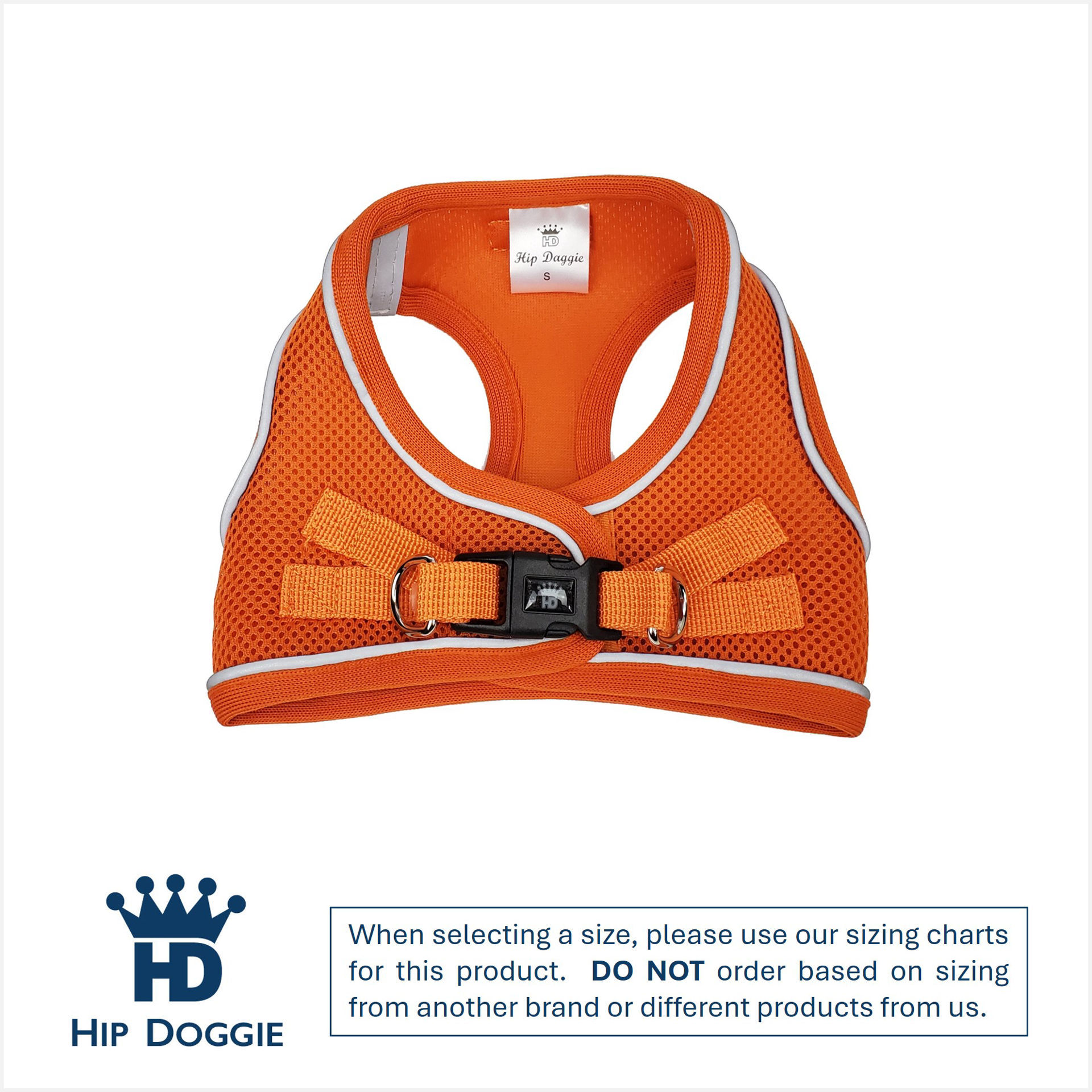 Picture of EZ Step-In Harness Vest - Orange