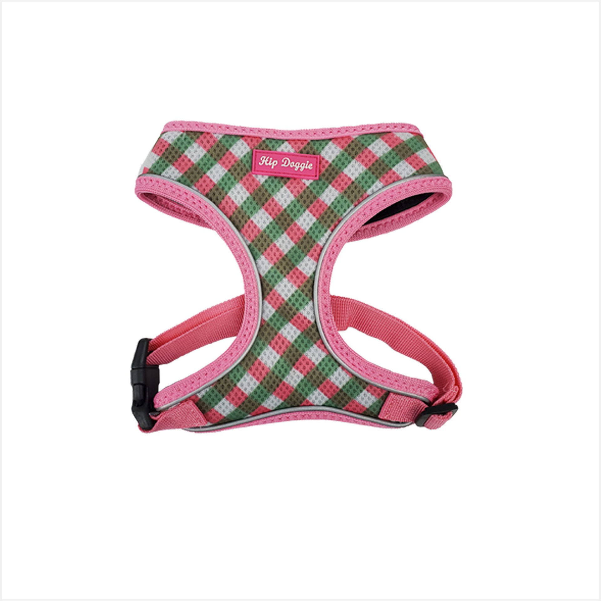 Picture of Ultra Comfort Harness - Pink/Green Check